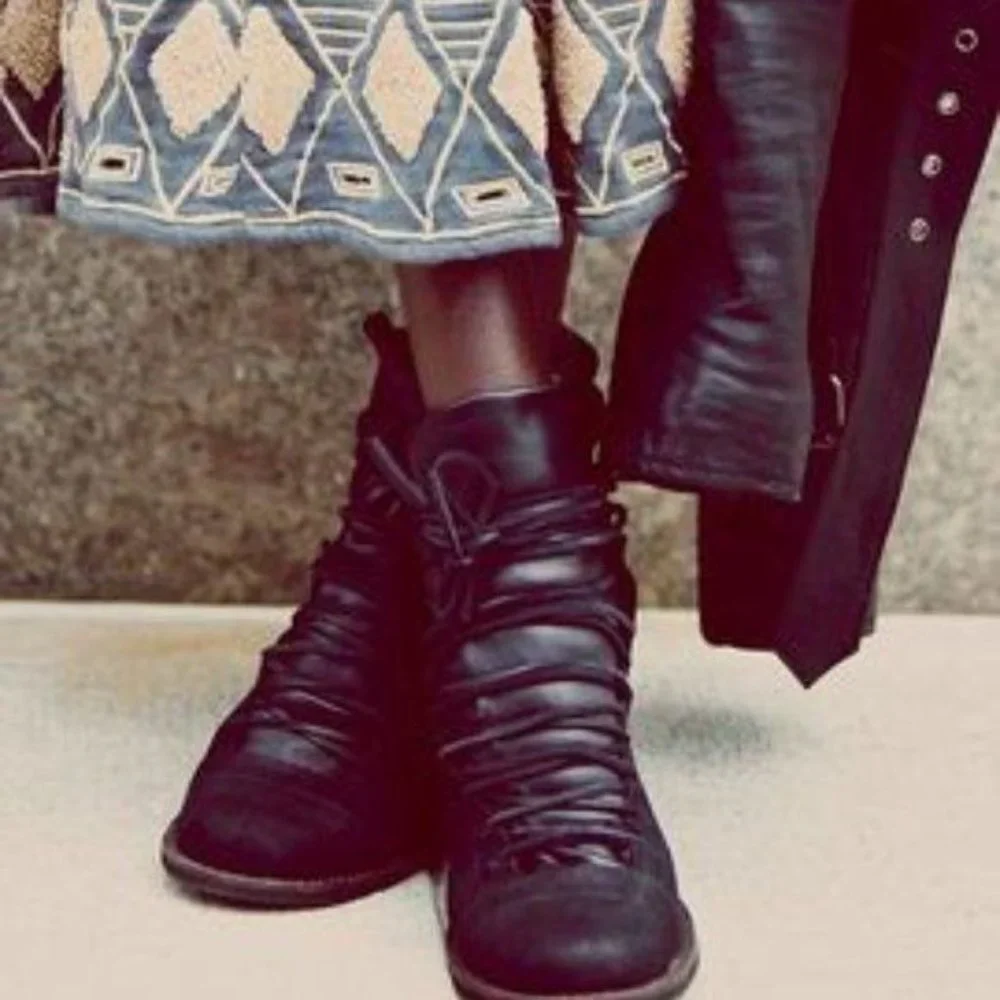 Free People x Faryl Robin Lucas Lace Up Boot - Picture 12 of 12